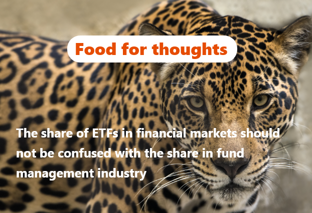 img Connaissez vous la part des ETF dans les marchés financiers mondiaux?