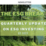 img Newsletter:The ESG Break – Q2 2023 ESG funds quarterly update for institutional investors