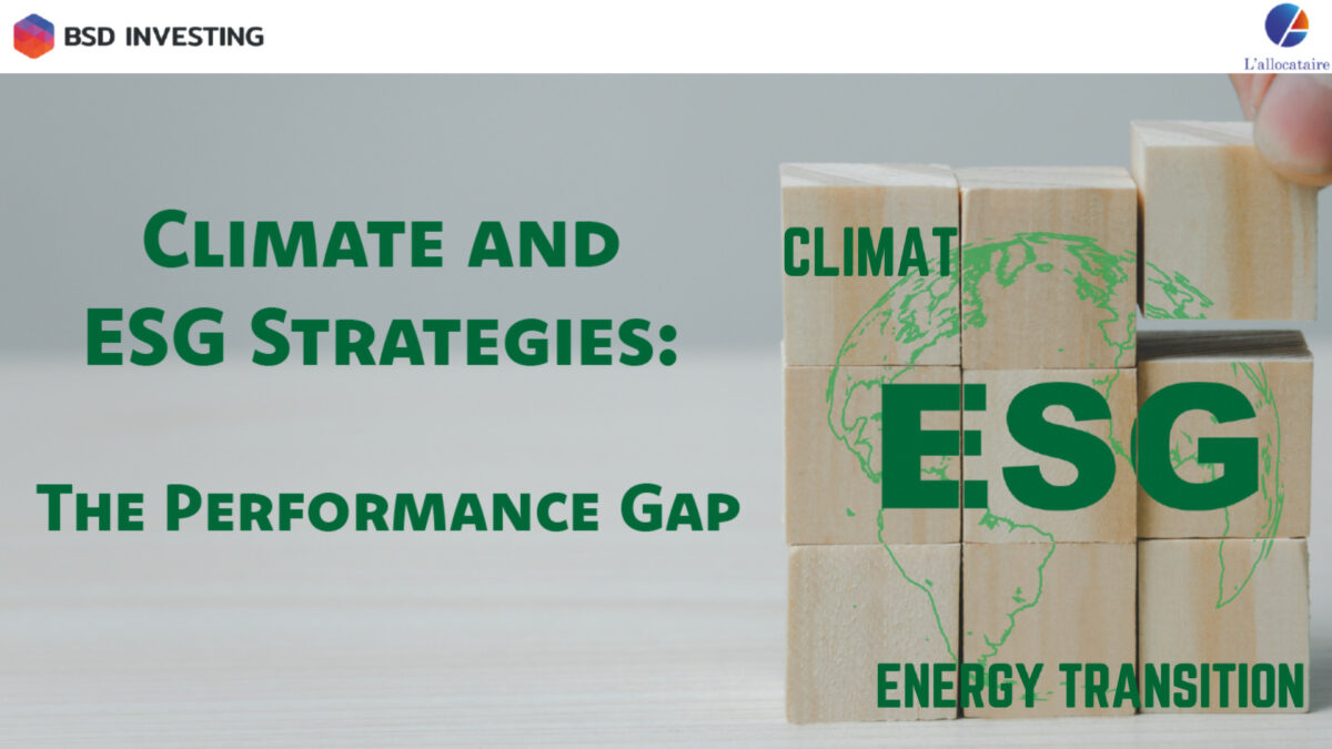 img Climate and ESG Strategies: The Performance Gap